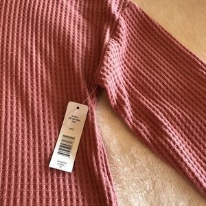 NWT Pink Hooded Long Sleeve